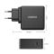 Choetech Choetech 60W USB-C PD Väggladdare Snabbladdning Svart