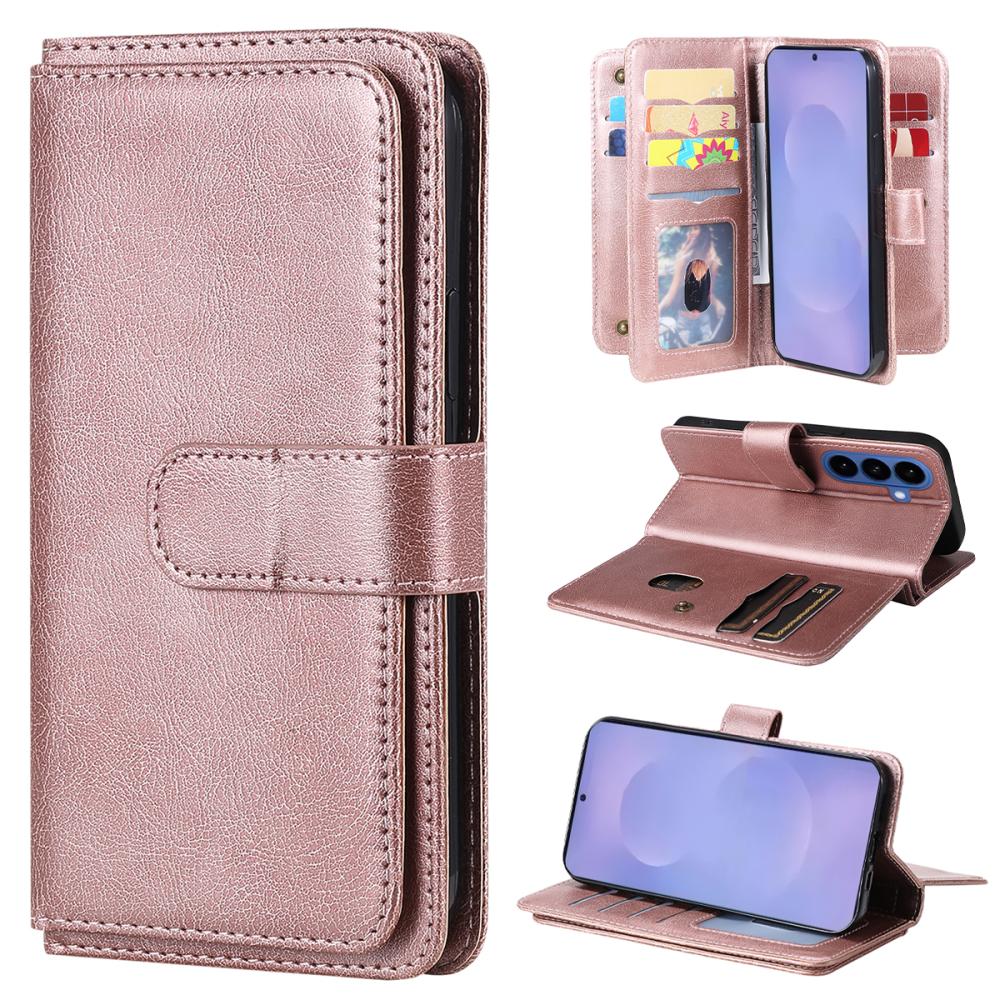  Samsung Galaxy S26 Fodral Multifunktionellt Roséguld