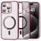 ColorPop ColorPop iPhone 15 Pro Max Skal CH MagSafe Transparent/Röd