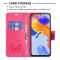  Xiaomi Redmi 10 5G Fodral Butterfly Rosa