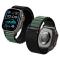 Spigen Spigen Apple Watch 42/44/45/46/49 mm Armband Svart/Grön