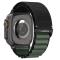 Spigen Spigen Apple Watch 42/44/45/46/49 mm Armband Svart/Grön