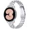  Galaxy Watch FE 40 mm Armband Metall Bling Silver