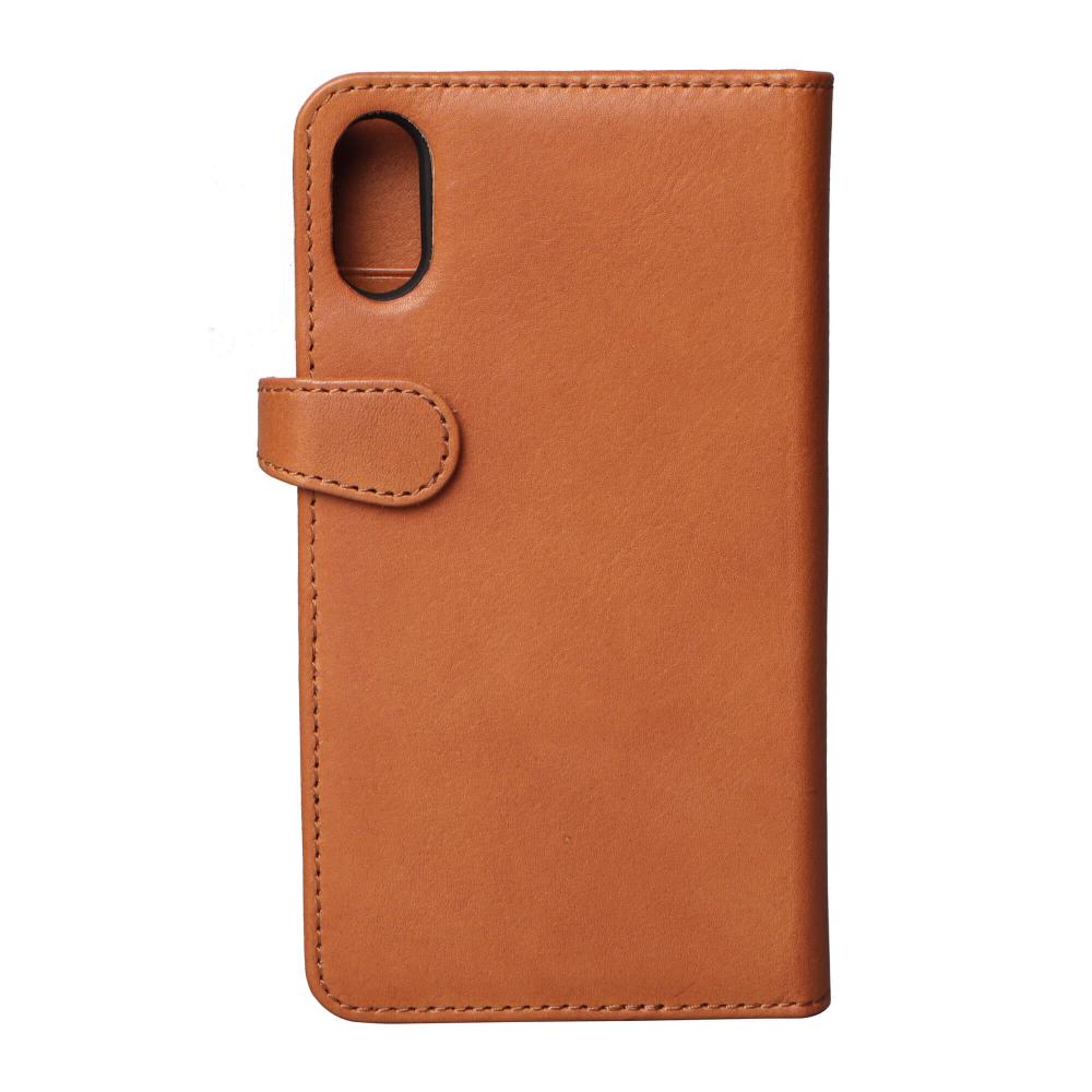 Buffalo Buffalo iPhone Xs Max Fodral 2in1 Äkta Läder Congac