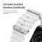 DUX DUCIS DUX DUCIS Apple Watch 42/44/45/46/49 mm Armband Wave Design Vit