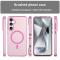  Samsung Galaxy S24 FE Skal MagSafe Slim Matt Rosa