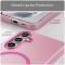  Samsung Galaxy S24 FE Skal MagSafe Slim Matt Rosa