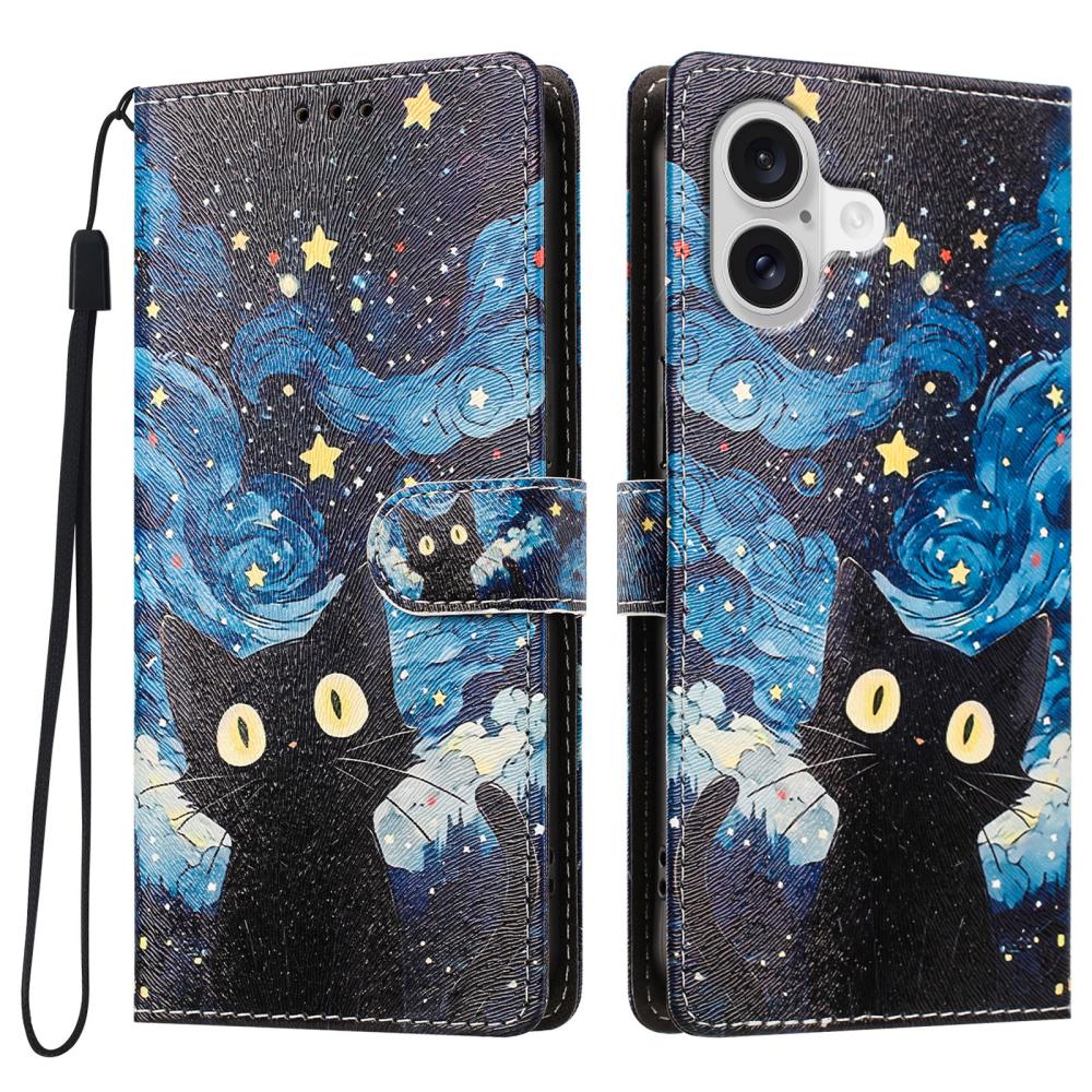  iPhone 17 / 18 Fodral Med Tryck Katt