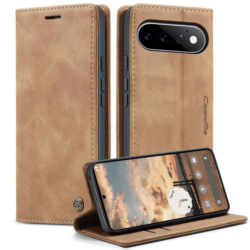 CASEME CASEME Google Pixel 11 / 11 Pro Fodral RFID Läder Brun