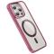 ColorPop ColorPop iPhone 15 Pro Max Skal CH MagSafe Transparent/Röd