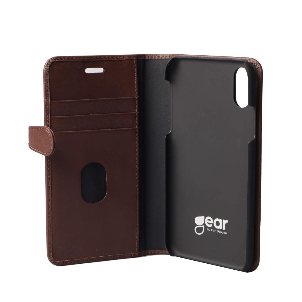 Buffalo Buffalo iPhone Xs Max Fodral 2in1 Äkta Läder Brun