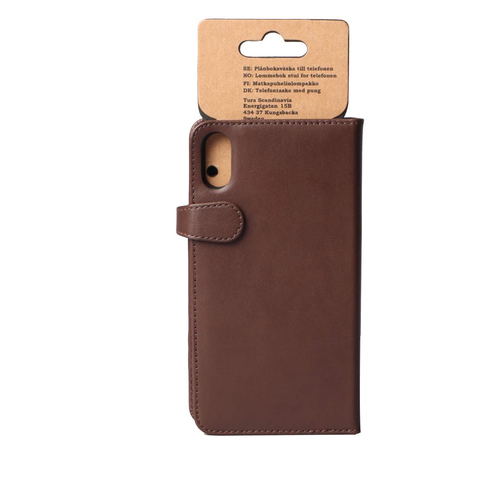 Buffalo Buffalo iPhone Xs Max Fodral 2in1 Äkta Läder Brun