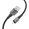 Tech-Protect Tech-Protect 0.25m 12W/2.4A Lightning Kabel UltraBoost Iron Grey