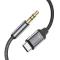 Tech-Protect Tech-Protect 1m USB-C - AUX Ljudadapter UltraBoost Svart