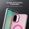  Samsung Galaxy A07 Skal MagSafe Hybrid Rosa