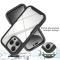  iPhone 16 Pro Skal 360 Hybrid Defence Svart