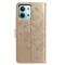  Xiaomi Redmi 15C Fodral Fjäril Tryck Guld