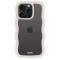 holdit holdit iPhone 14 Pro Max Skal Wavy Light Beige Transparent