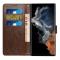  Samsung Galaxy S23 Ultra Fodral Med Tryck Brun