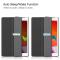  iPad 10.2 2019/2020/2021 Fodral Tri-Fold Svart