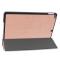  iPad 10.2 2019/2020/2021 Fodral Tri-Fold Roséguld