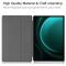  Galaxy Tab S9 FE Plus Fodral Tri-Fold Läder Dont Touch