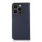 KHAZNEH KHAZNEH iPhone 15 Pro Max Fodral Äkta Läder Blå