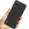 IMAK Samsung Galaxy A12 - IMAK Skin Touch Skal - Svart