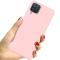 IMAK Samsung Galaxy A12 - IMAK Skin Touch Skal - Ljus Rosa