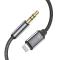 Tech-Protect Tech-Protect 1m Lightning - AUX Ljudadapter UltraBoost Svart