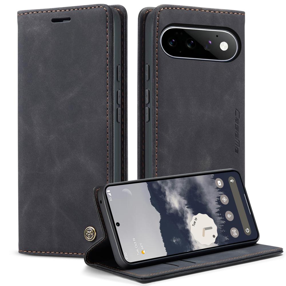 CASEME CASEME Google Pixel 11 / 11 Pro Fodral RFID Läder Svart