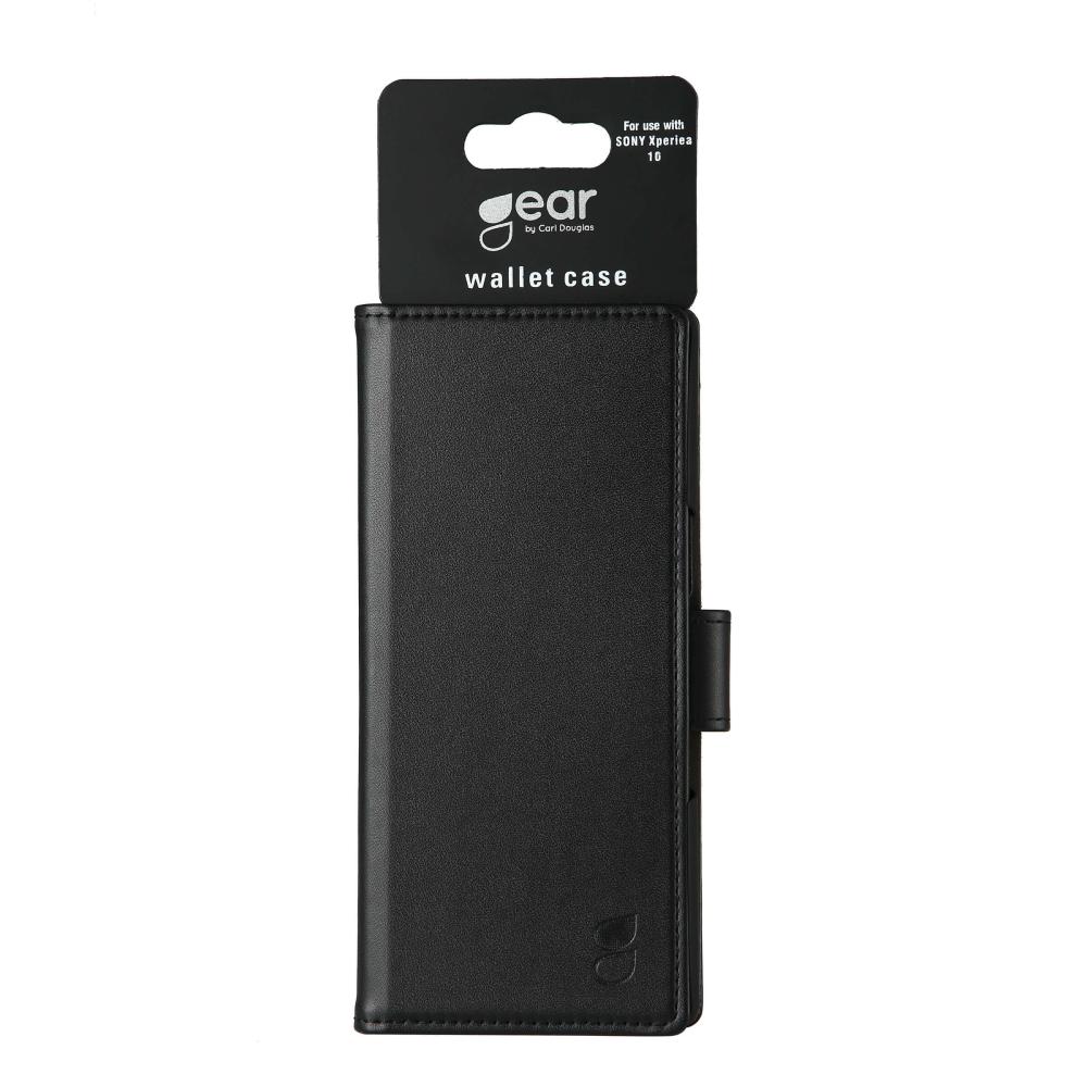 Gear GEAR Sony Xperia 10 Fodral Läder Svart