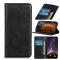  iPhone 15 Pro Fodral Flip Crazy Horse Svart