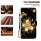 iPhone 17 Pro Fodral Med Tryck Guld Blomma