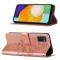  Samsung Galaxy A03s Fodral Tryckt Butterfly Roséguld