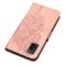  Samsung Galaxy A03s Fodral Tryckt Butterfly Roséguld