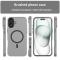  iPhone 16 Plus Skal MagSafe Slim Matt Svart