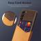 KSQ KSQ Samsung Galaxy S23 Plus Skal Med Kortfack Brun