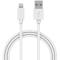 Smartline Smartline 2m Lightning MFi Laddningskabel Vit