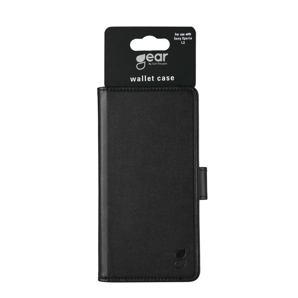 Gear GEAR Sony Xperia L3 Fodral Läder Svart