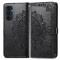  Samsung Galaxy A16 Fodral Med Mandala Tryck Svart