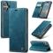 CASEME CASEME iPhone 16 Fodral Flip Läder Blå