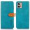 KHAZNEH KHAZNEH Motorola Moto G32 Fodral Dual Color Blå