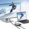 Tech-Protect Tech-Protect 4in1 USB-C Adapter USB-C / USB-A / HDMI / Space Grey