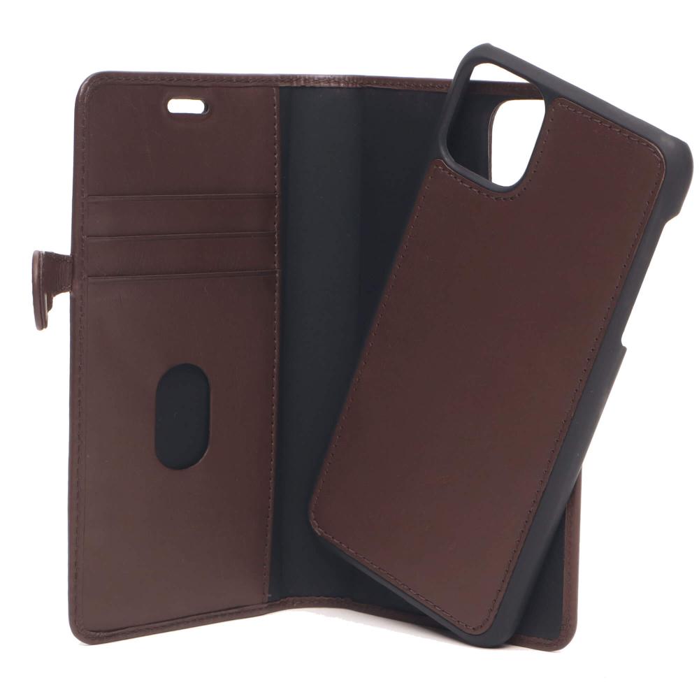 Buffalo Buffalo iPhone 11 Pro Fodral 2in1 Äkta Läder Brun