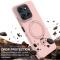  Motorola Edge 60/60 Fusion Skal MagSafe Kickstand Hybrid Rosa