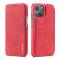 LC.IMEEKE LC.IMEEKE iPhone 15 Plus Fodral Slim Flip Röd