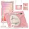  Samsung Galaxy Tab S11 Skal Shockproof Hybrid Kickstand Rosa