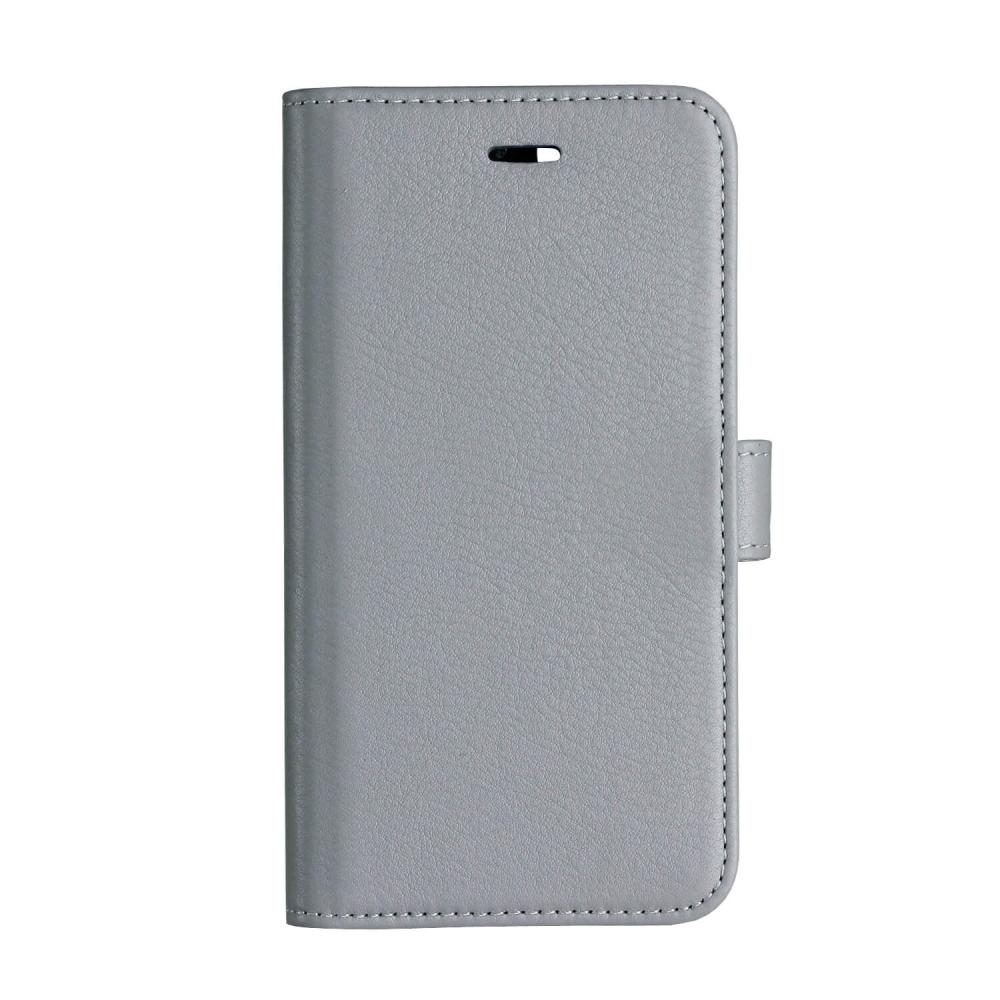 Onsala ONSALA iPhone X/Xs Fodral Äkta Läder Grå
