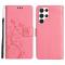  Samsung Galaxy S23 Ultra Fodral Med Tryck Rosa